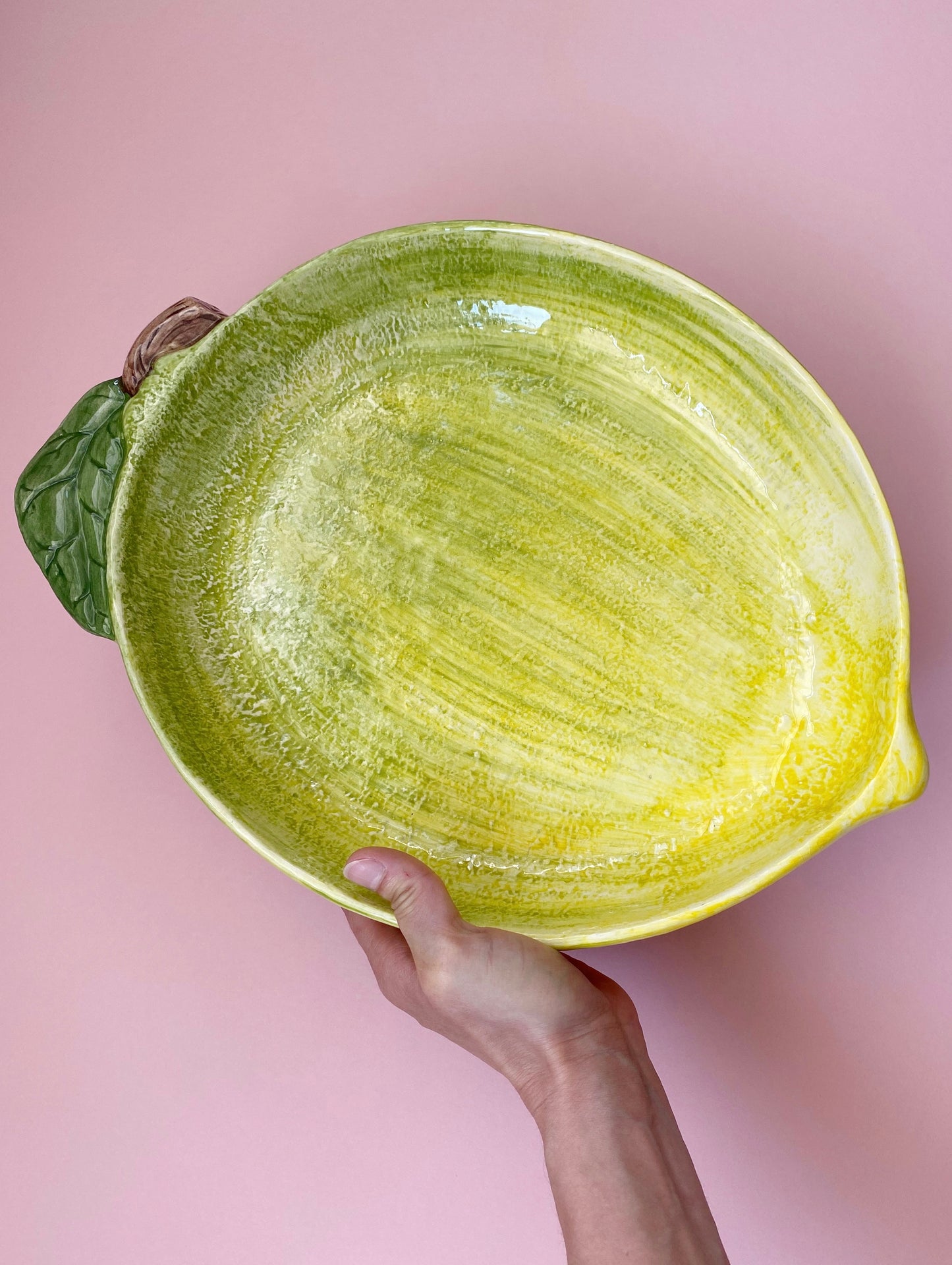 Large Fruity Lemon Serving Platter