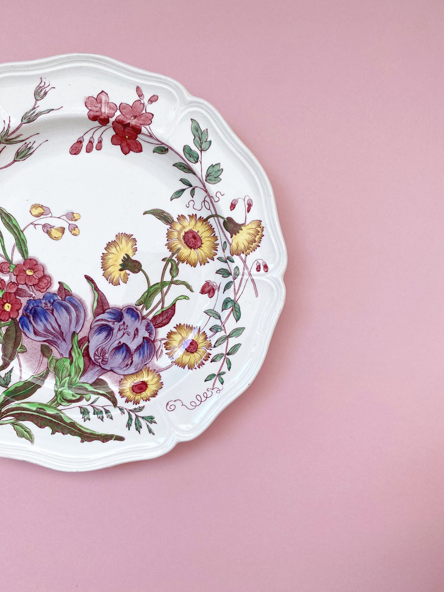 Wedgwood Floral ‘Etruria’ Plate