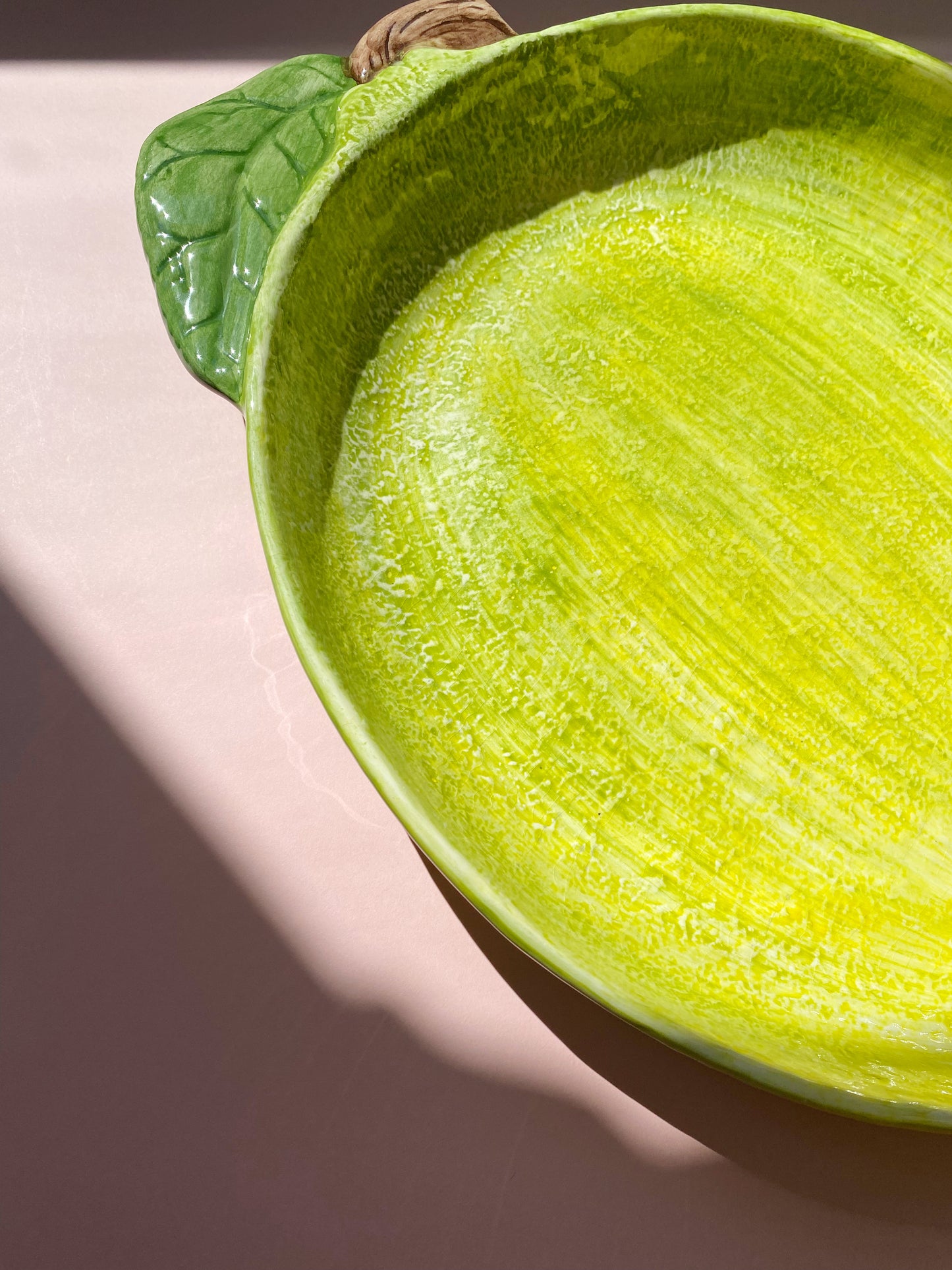 Large Fruity Lemon Serving Platter