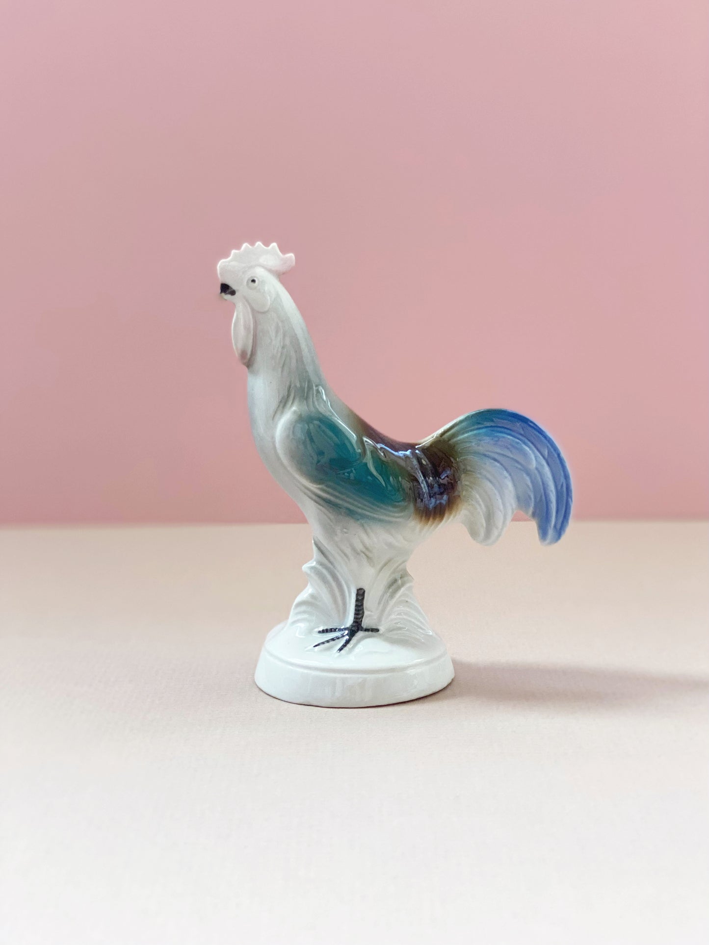 Cockerel Ceramic Figurine