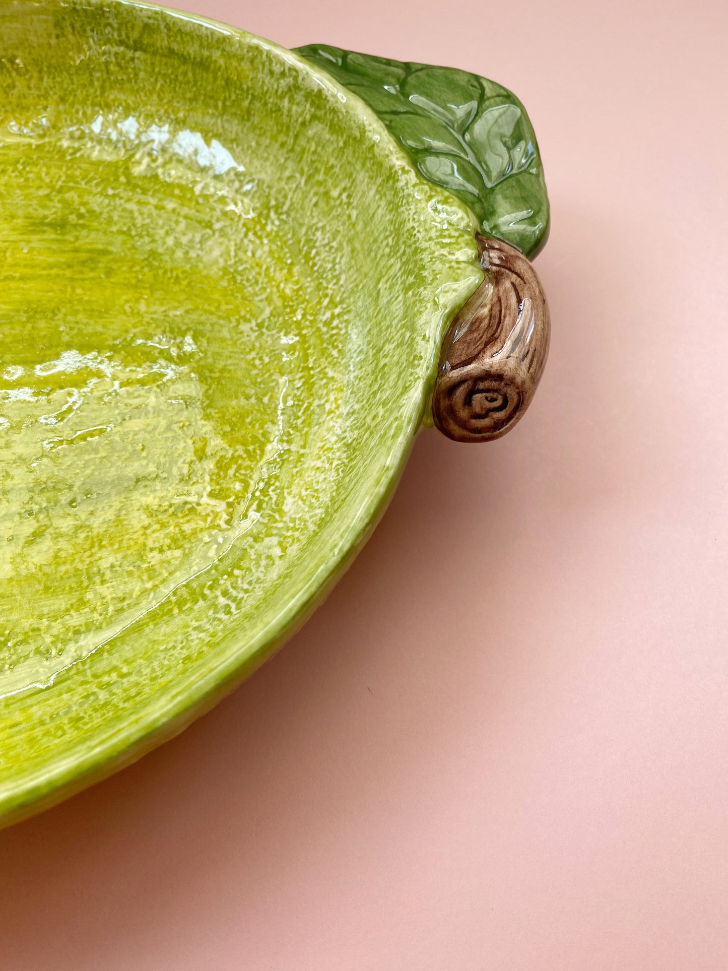 Large Fruity Lemon Serving Platter