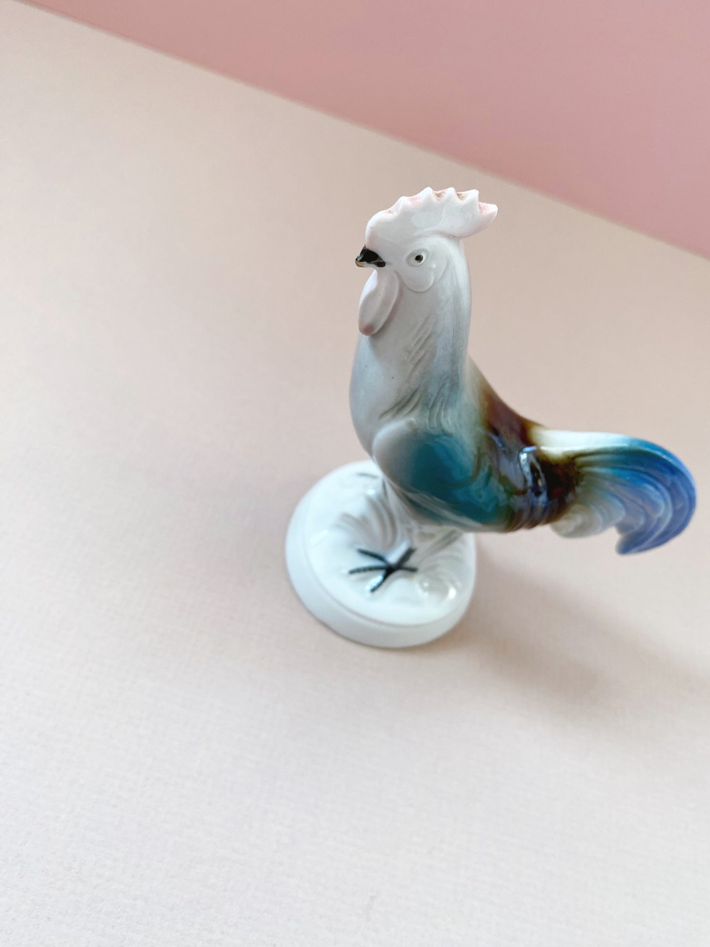 Cockerel Ceramic Figurine