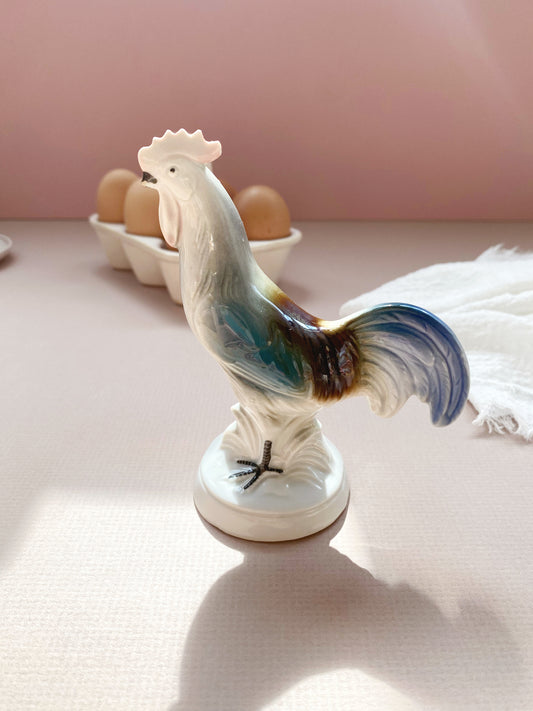 Cockerel Ceramic Figurine