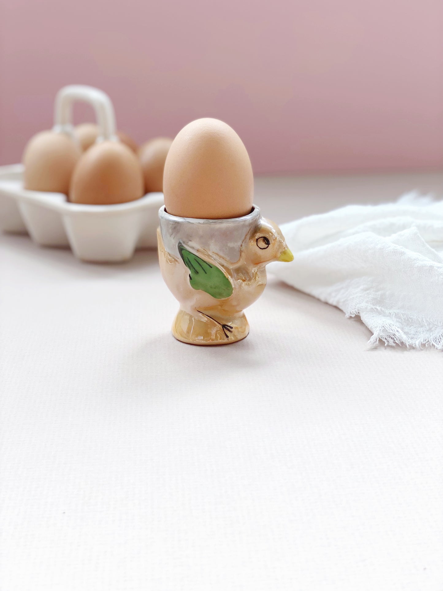 Bird Ceramic Egg Cup