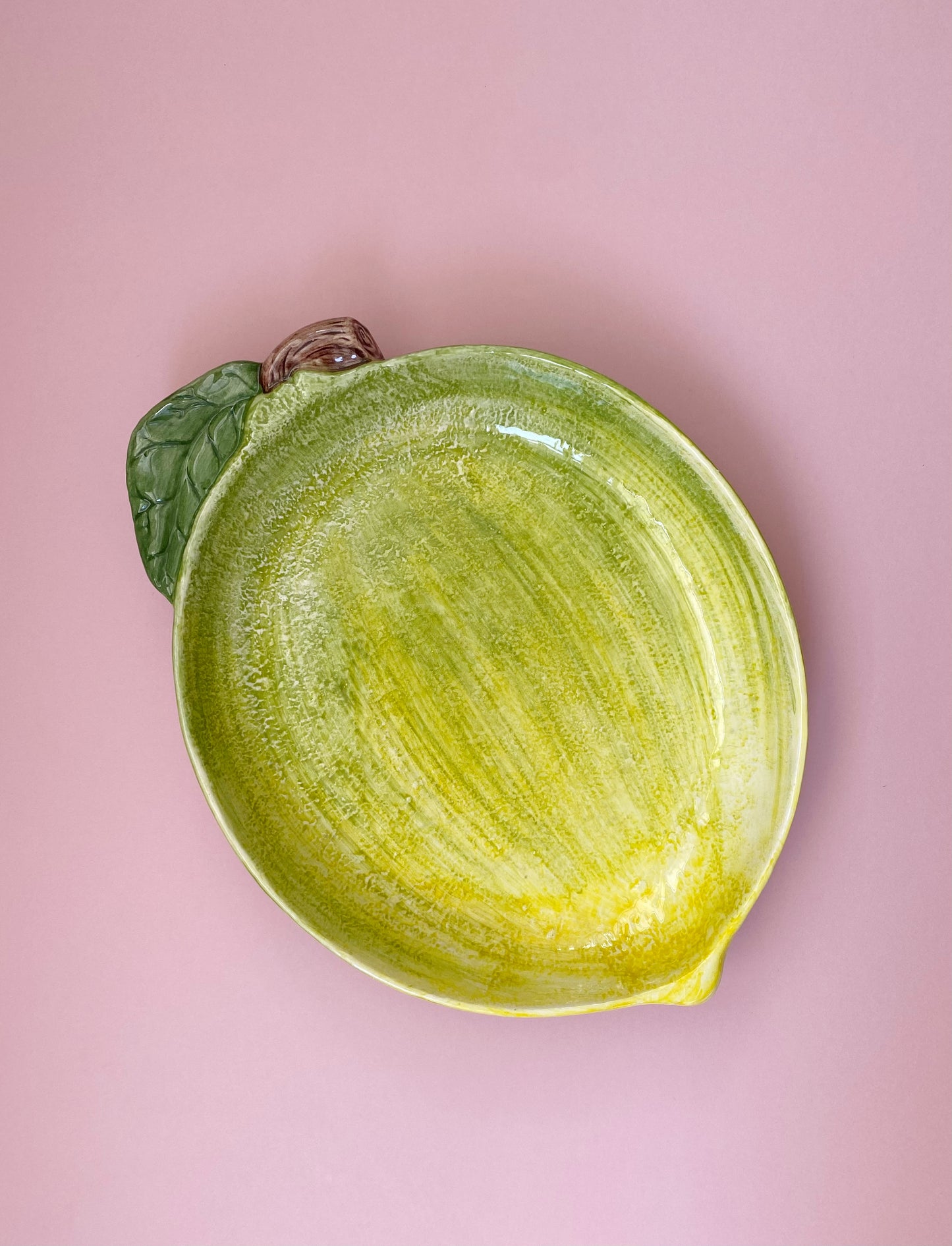 Large Fruity Lemon Serving Platter