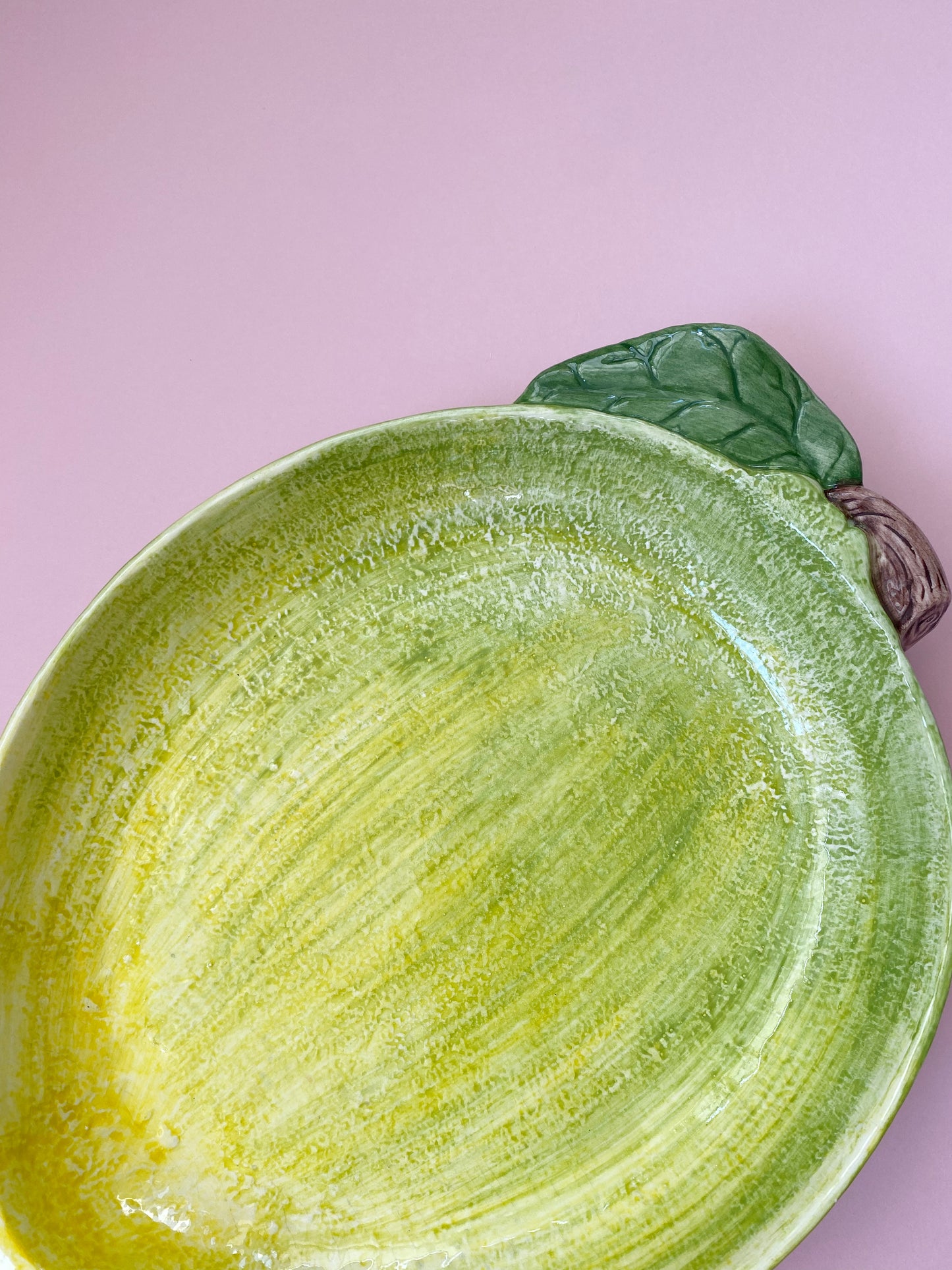 Large Fruity Lemon Serving Platter