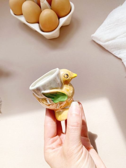 Bird Ceramic Egg Cup