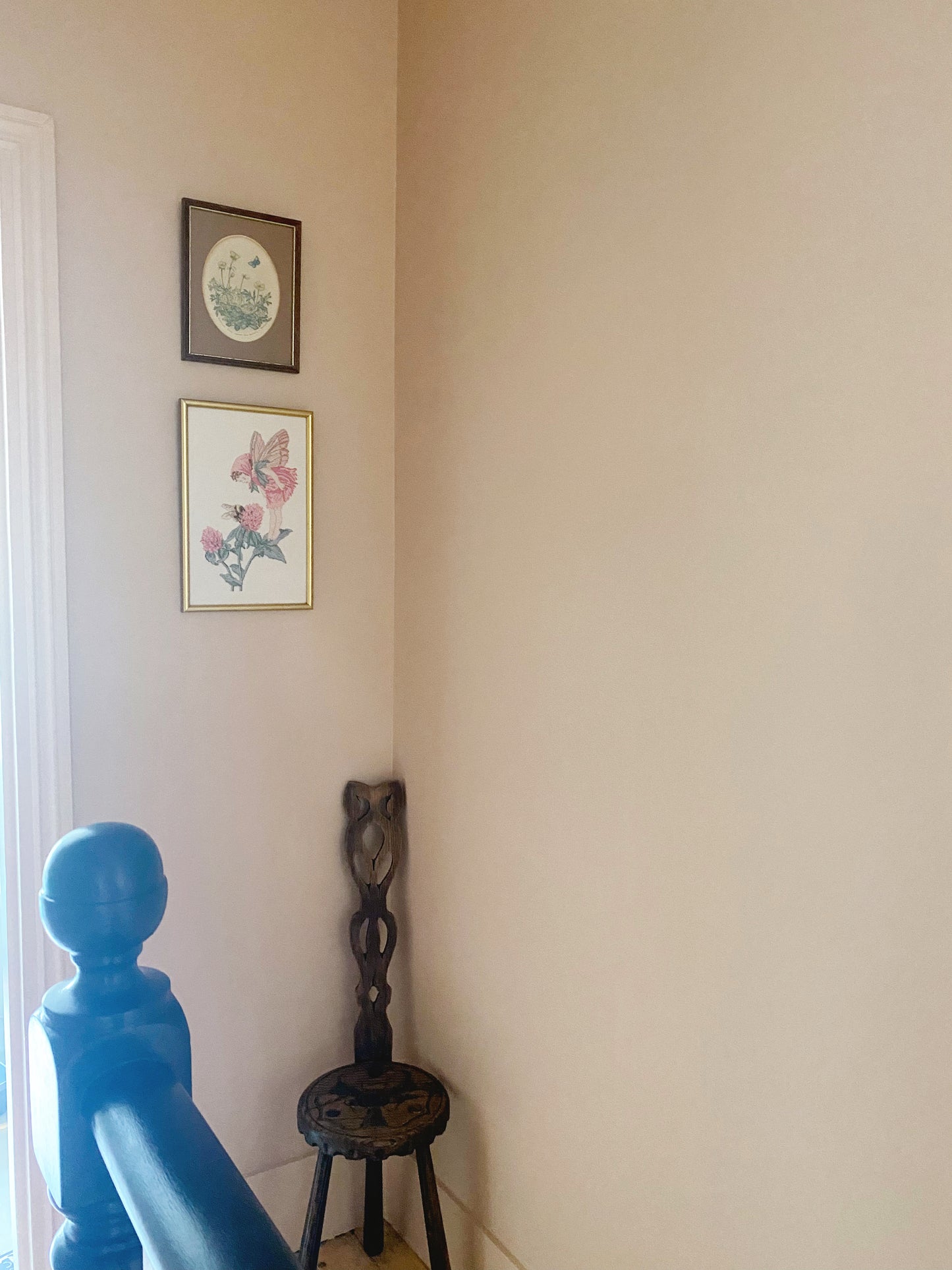 Hand Stitched Framed Fairy Cross Stitch